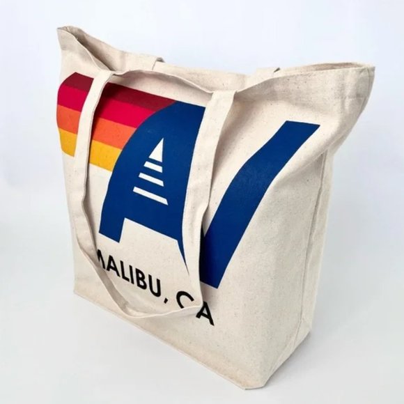 BRAND NEW! AVIATOR NATION CANVAS TOTE BAG FROM THE MALIBU STORE! BEACH, SURF! - Picture 3 of 7